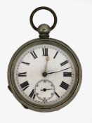 Vintage Pure Nickel Pocket Watch