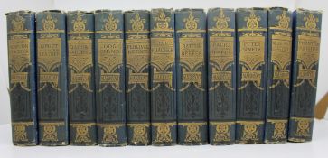 Set of Eleven Volumes – Works of Captain Frederick Marryat – Routledge Edition, Late 19th Century