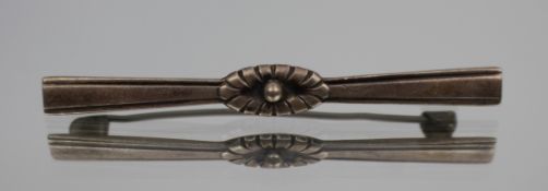 Vintage Scandinavian 830 Silver Brooch – E&M Mark, c.1950s
