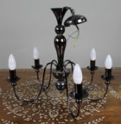 Pre Owned Contemporary Chandelier Light Fitting