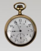 Antique Gold-Filled Open-Face Pocket Watch – The T. Eaton Co. Ltd., 15 Jewels c.1910