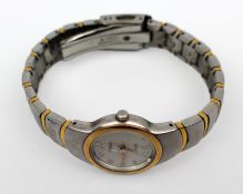 Seiko Rivale Bi-Metal Wristwatch – Quartz – Stainless Steel & Gold-Tone – Japan