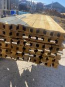 Pallet of 66 Treated H Posts 100m x 100mm 2.4m long