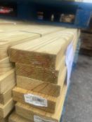 Pallet of 110 Sawn Treated 22mm x 75mm 2.4m length