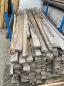 Stillage of Aged Hardwood Oak Mixed 100mm x 25mm aand 100mm x 50mm 2.4m long