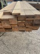 Pallet of 72 Decking Boards 140mm x 28mm 2.5m long