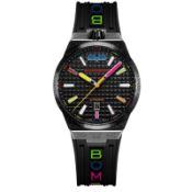 Title: Bomberg / Bolt-68 New Auto Metropolis Chroma Black BF43ASS.12-9.12 - Gentlemen's Steel