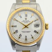 Title: Rolex / Oyster Perpetual Date Ref:1500 Year:1976 Gold/Steel - Gentlemen's Gold/Steel