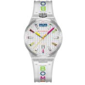 Title: Bomberg / Bolt-68 New Auto Metropolis Chroma White BF43ASS.12-8.12 - Gentlemen's Steel