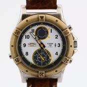 Title: Camel / Adventure Watches Chrono Time - (Unworn) Gentlemen's Steel Wrist WatchDescription: