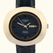 Title: Longines / Record - Automatic - Day/Date - Gentlemen's Steel WristwatchDescription: Brand :