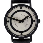 Title: Mondaine / From Follows Function - (Unworn) Unisex Brass Wrist WatchDescription: Brand :