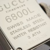 Title: Gucci / 6800L - (Unworn) Lady's Steel Wrist WatchDescription: Brand : Gucci Model : 6800L