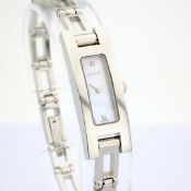Title: Gucci / 3900L / Mother of Pearl & Diamond Dial - (Unworn) Steel / Lady'sDescription: