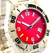 Title: Gucci / Pantheon 115.2 (Brand New) - Gentlemen's Steel WristwatchDescription: Brand : Gucci