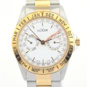 Title: Luxor / GMT Day Date - Gentlemen's Steel WristwatchDescription: Brand : Luxor Model : GMT Day