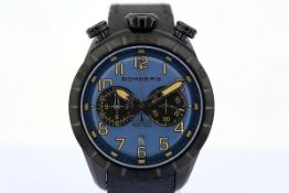 Title: Bomberg / Chronograph Bolt-68 - New - Gentlemen's Steel WristwatchDescription: Brand :