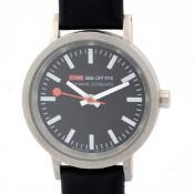 Title: Mondaine / SBB CFF FFS Official Swiss Railways Watch - (Unworn) Leather / Lady'