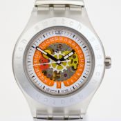 Title: Swatch / Diaphane Irony Automatic - (Unworn) Unisex Steel Wrist WatchDescription: Brand :