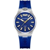 Title: Bomberg / Bolt-68 New Auto Metropolis Blue BF43ASS.12-7.12 - Gentlemen's Steel