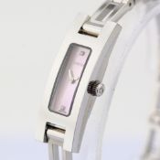 Title: Gucci / 3900L Diamond Dial, Mother of Pearl - (Unworn) Lady's Steel Wrist WatchDescription:
