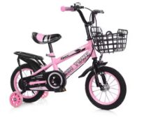 16-Inch Kids Bike – Sturdy Carbon Steel Frame With Adjustable Seat & Handlebar, Safety Brakes.