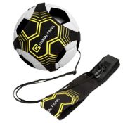Title: Soccer/Volleyball/Rugby Trainer, Football Kick Throw Solo Practice Training Aid