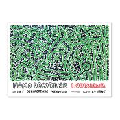 Keith Haring. 2018 Anniversary Exhibiton Poster 'Homo Decorans 1985