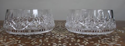 Pair of Vintage Waterford Crystal Bowls