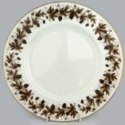 Set of 8 Wedgwood Autumn Vine Dinner Plates