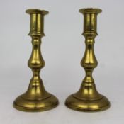 Pair of Vintage Brass Candlesticks