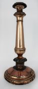 Large Antique Georgian Copper Candlestick c.1800