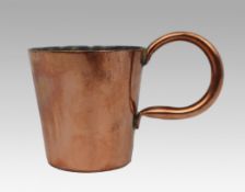 Vintage Copper Naval Rum Measure – ½ Gill – Marked “GI ½ LL” & Pusser’s Rum