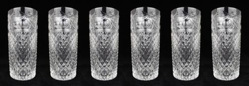 Set of 6 Stuart Beaconsfield Highball Glasses