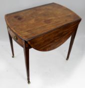 George III Mahogany Pembroke Table