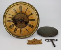 Antique German Clock Movement DRGM Regulator