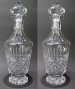 Pair of Irish Waterford Crystal Decanters