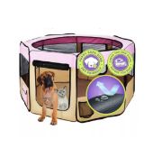 Brand New Zampa Portable Pets Playpen Pink