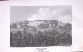 Manchester Lancashire Heaton Hall Antique 218 Years-Old Steel-Engraving-14