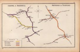 Retford, Tuxford, Boughton Antique Railway Junction Map-15.