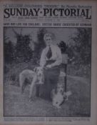 WW1 Edith Cavell Nurse Executed By the Germans Reports & Photos Antique 1915 Newspaper.
