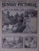 Train Crash at Gretna Green 472 Dead & Injured Reports & Photos Antique 1915 Newspaper.