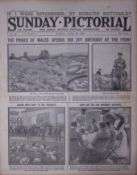Job Lot WW1 Sgt Michael O’Leary Victoria Cross For Heroic Actions Antique 1915 Newspaper.