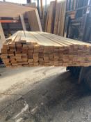 Large Pack of 200 Kiiln Dried Softwood 22mm x 47mm 2.4m Long