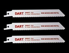 pack 5 x 150 bi- metal reciprocating blade 6 tpi