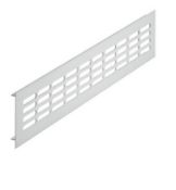 Häfele Ventilation Grille, for Recess Mounting, Height 60 mm, Silver coloured, anodized E6/EV1