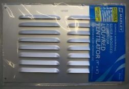 300 x 9 x 6 Silver Gas Vents (3 Boxes of 100) 1