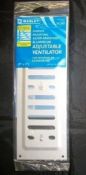 300 x Hit & Miss Silver Marley Aluminium Adjustable Ventilation Wall Air Vent (3 Boxes of 100) 6