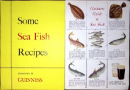 Guinness Guide Sea Fish Recipes Coloured 60-Year-Old 4 Page Print.