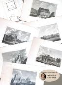 Job Lot Cumbria Francis Grose Antique 230+ Years Old Copper Engravings.